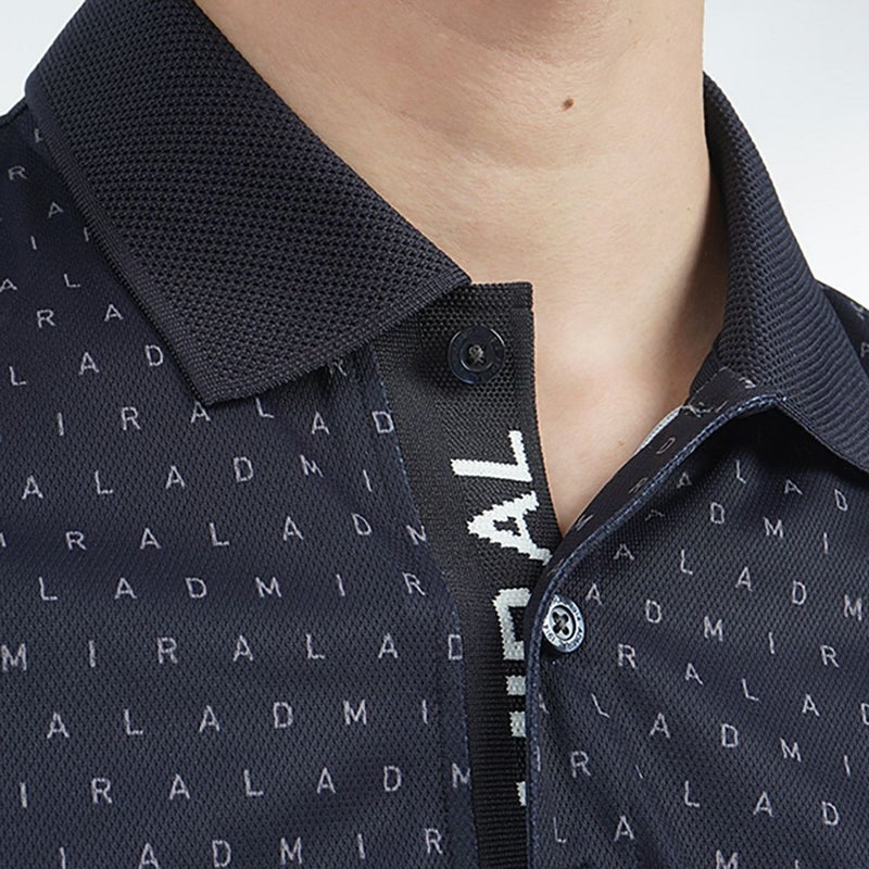 アドミラル ゴルフ Admiral GOLF メンズ メンズ モノグラムプリント スパッシーポロシャツ ADMA526 詳細14