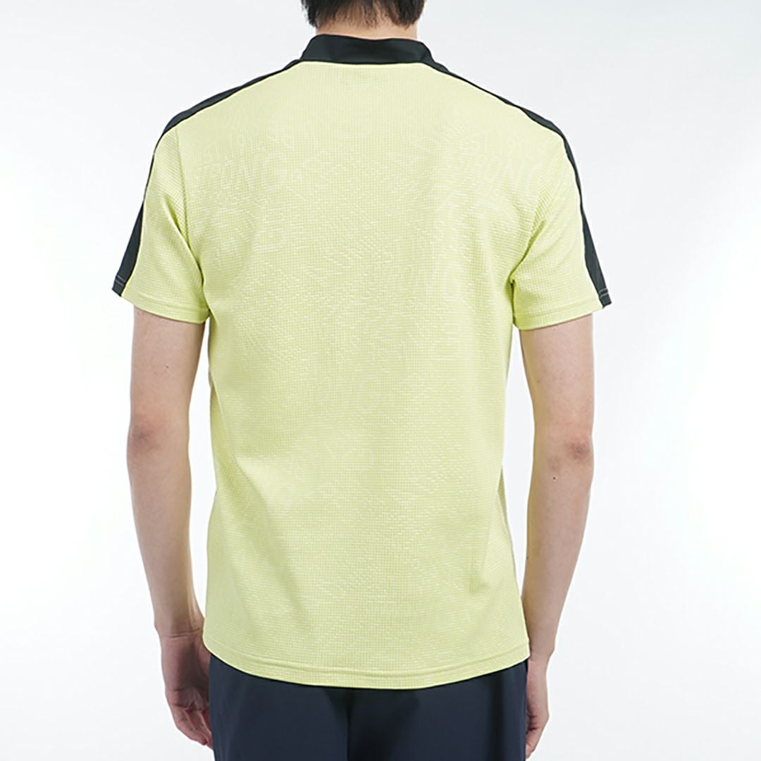 アドミラル ゴルフ Admiral GOLF メンズ メンズ 接触冷感 ジオメタリックロゴ モックネックシャツ ADMA527 詳細6