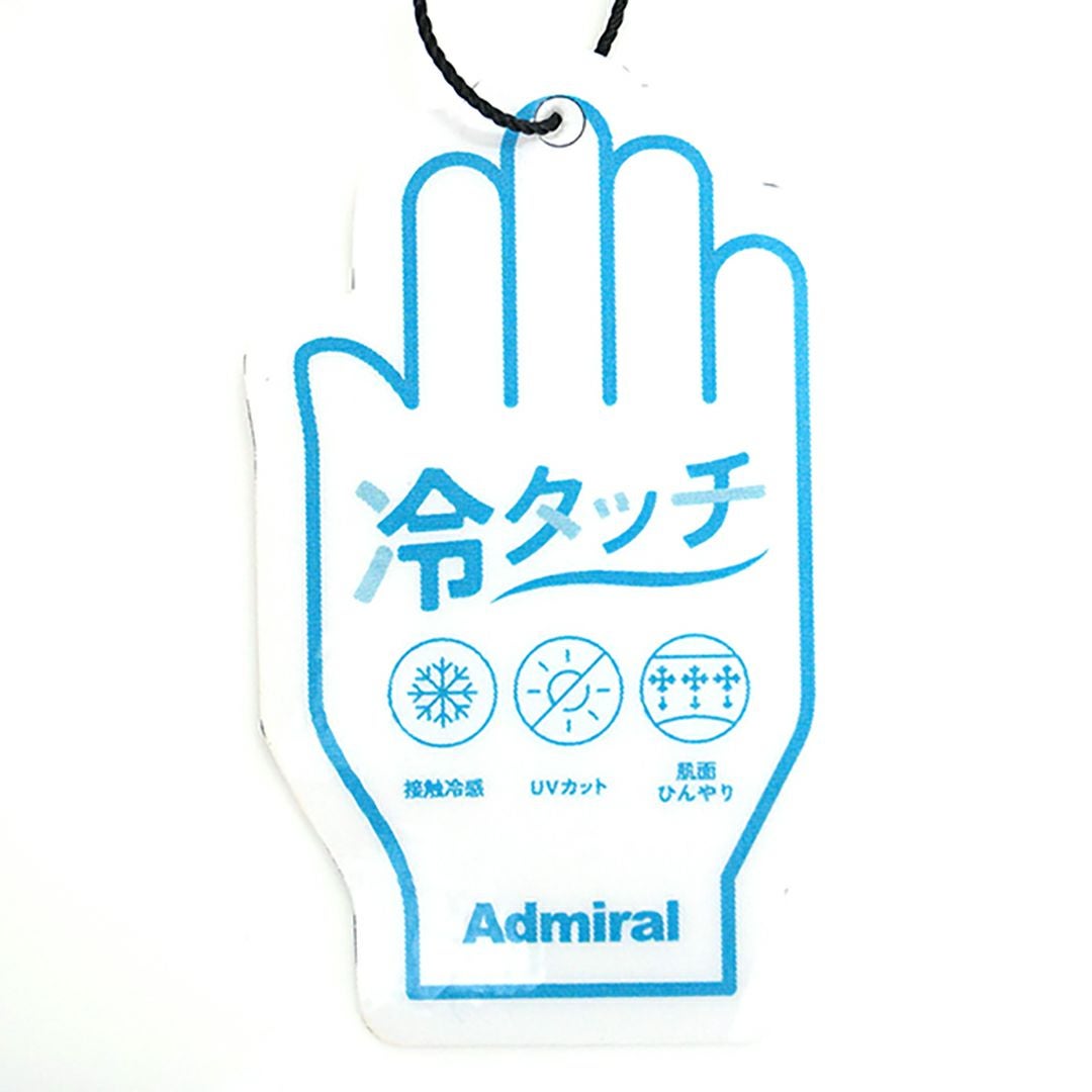 アドミラル ゴルフ Admiral GOLF メンズ メンズ 接触冷感 ジオメタリックロゴ モックネックシャツ ADMA527 詳細20