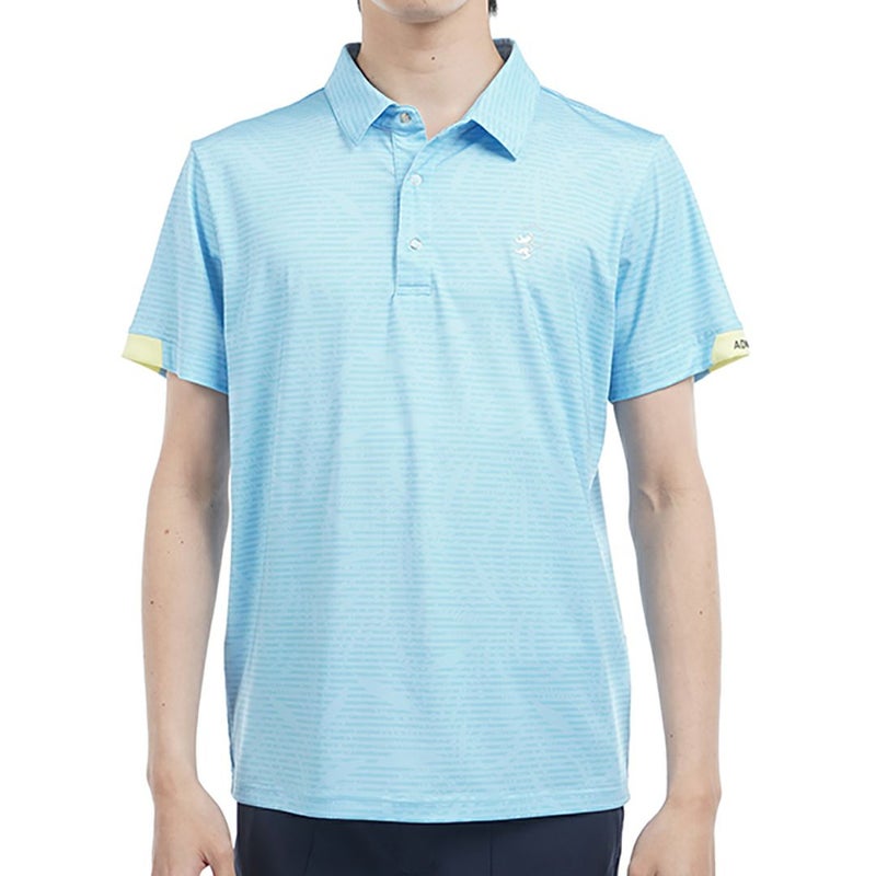 アドミラル ゴルフ Admiral GOLF メンズ メンズ シャドーリゾート プリントシャツ ADMA528 詳細1