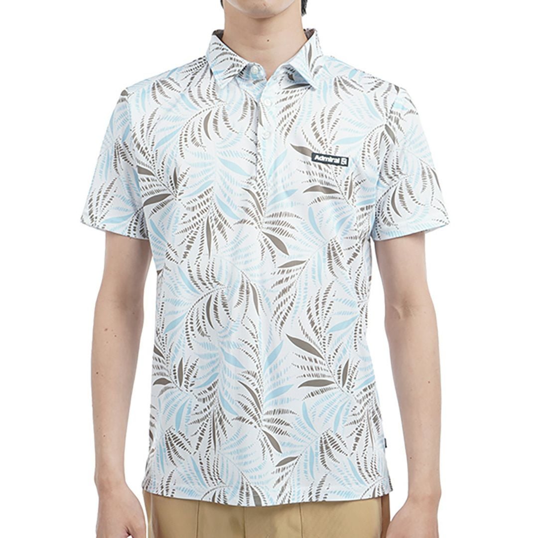 アドミラル ゴルフ Admiral GOLF メンズ メンズ リゾートプリント シャツ ADMA529 詳細2