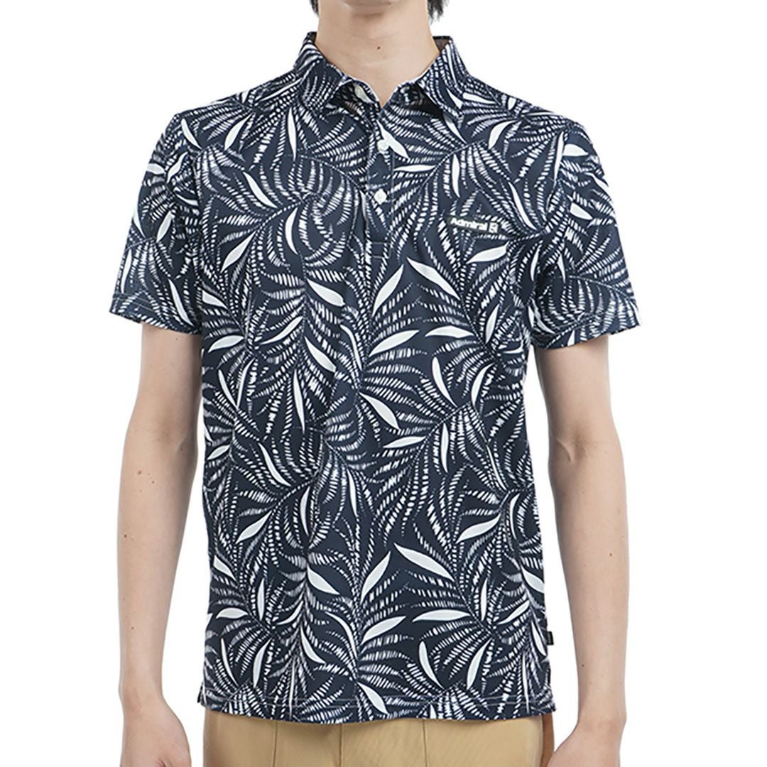 アドミラル ゴルフ Admiral GOLF メンズ メンズ リゾートプリント シャツ ADMA529 詳細3