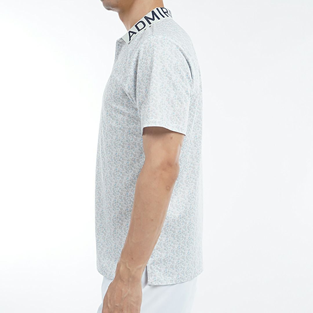 アドミラル ゴルフ Admiral GOLF メンズ メンズ 花柄プリント ポロシャツ ADMA535 詳細10