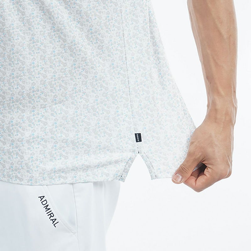 アドミラル ゴルフ Admiral GOLF メンズ メンズ 花柄プリント ポロシャツ ADMA535 詳細12