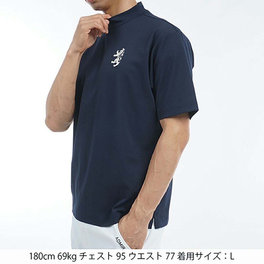 30％OFF】[アドミラル ゴルフ]メンズ ビッグ鹿の子 アクティブモック