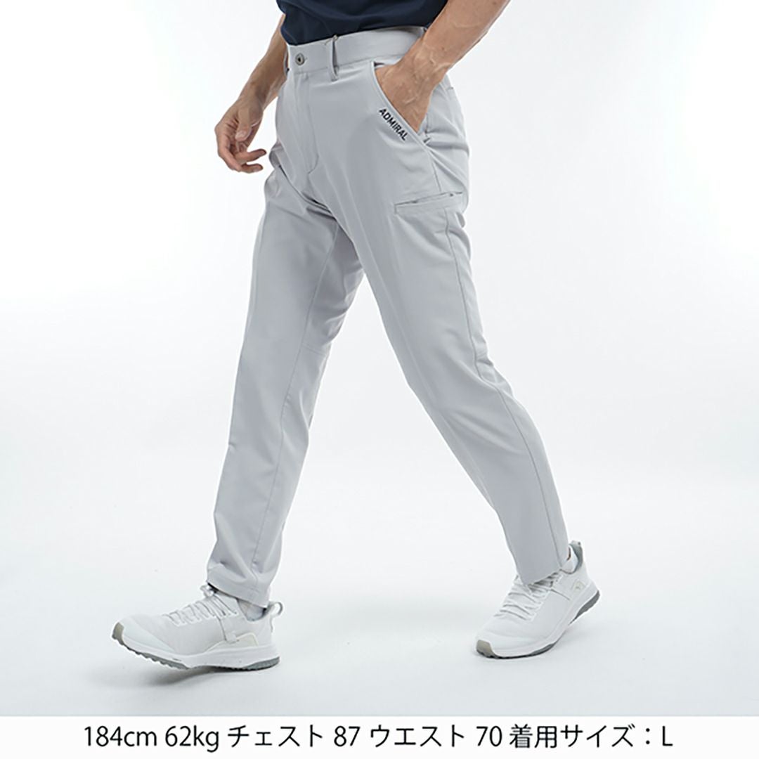30％OFF】[アドミラル ゴルフ]メンズ 打ち水 ワイドテーパードパンツ