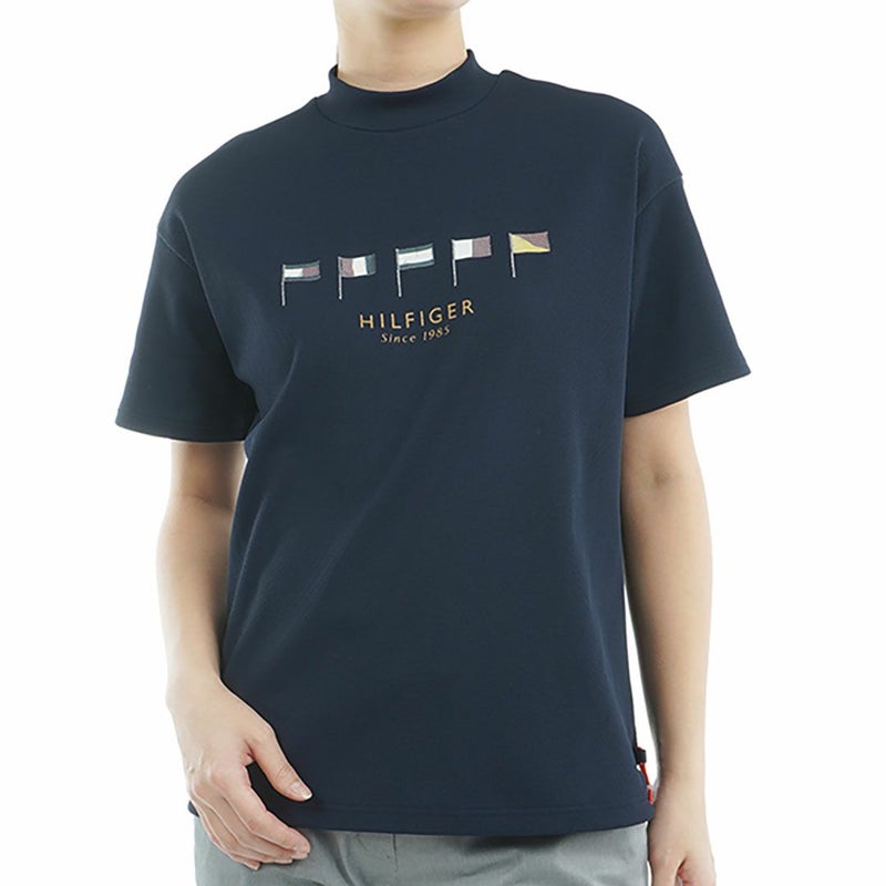 トミー ヒルフィガー ゴルフ Tommy Hilfiger Golf レディース レディース マルチフラッグ リラックス半袖モックネックシャツ THLA501 詳細3