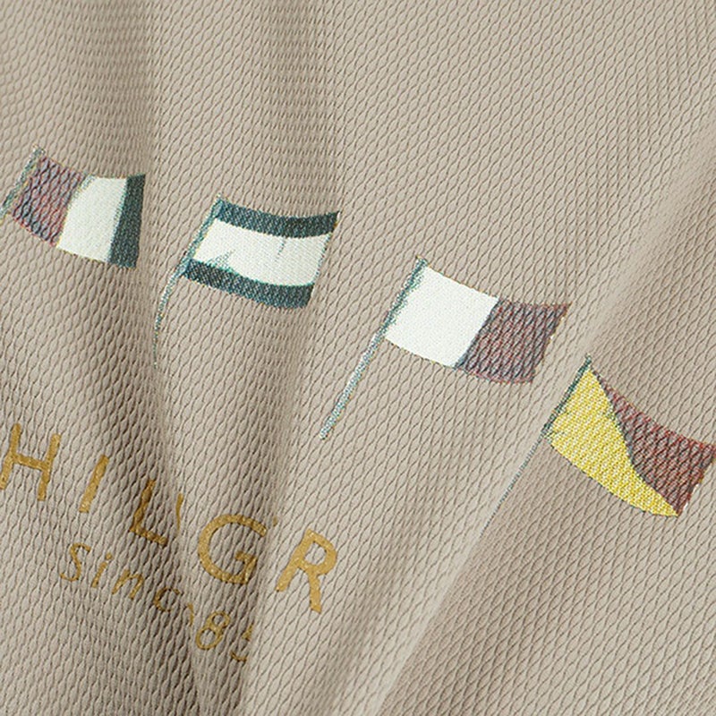 トミー ヒルフィガー ゴルフ Tommy Hilfiger Golf レディース レディース マルチフラッグ リラックス半袖モックネックシャツ THLA501 詳細13