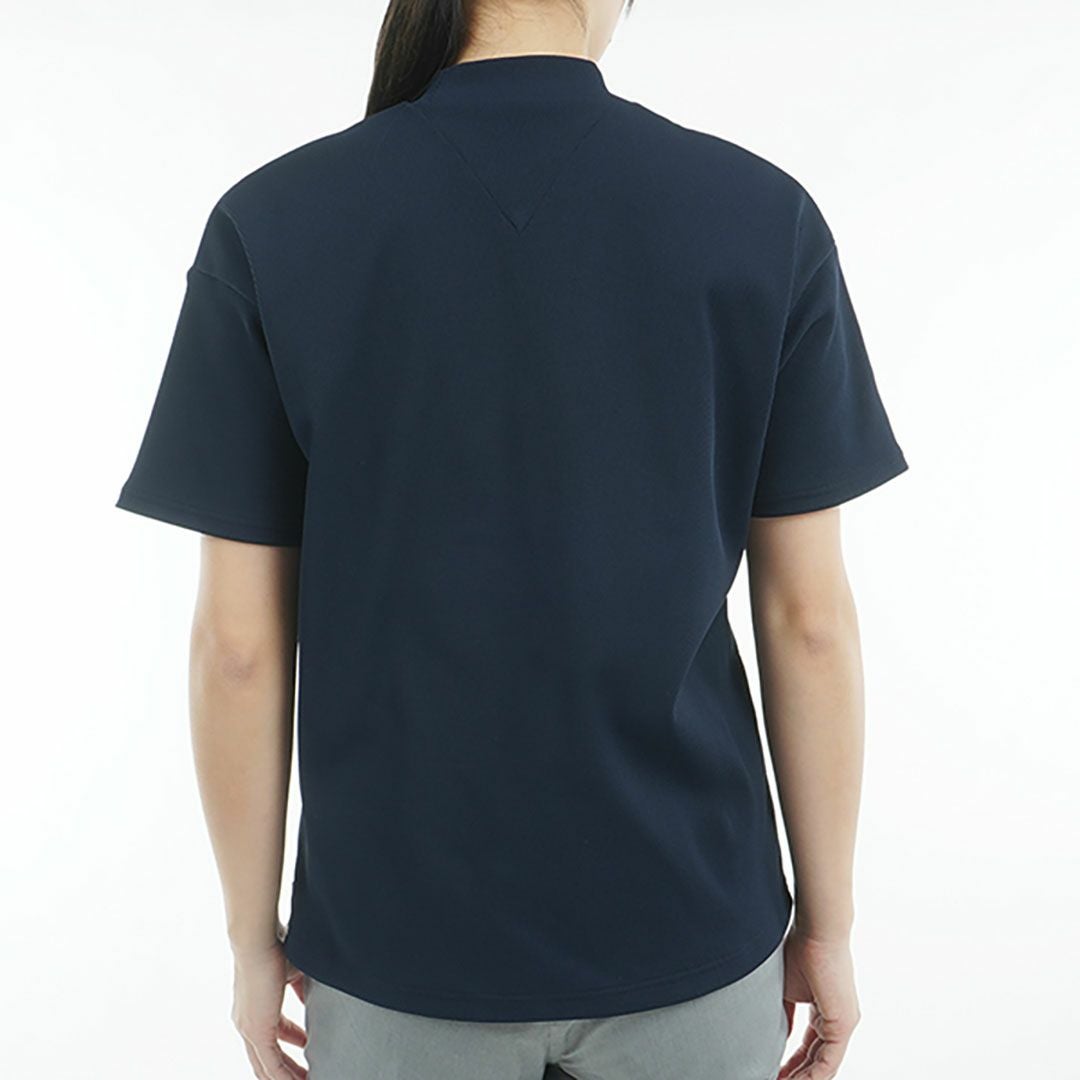 トミー ヒルフィガー ゴルフ Tommy Hilfiger Golf レディース レディース マルチフラッグ リラックス半袖モックネックシャツ THLA501 詳細17