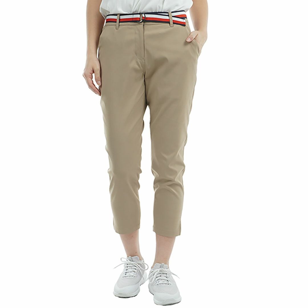 30％OFF】[トミー ヒルフィガー ゴルフ]レディース ベルテッドツイル 3