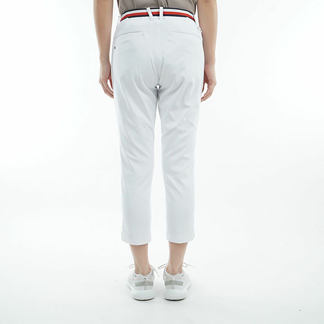 トミー ヒルフィガー ゴルフ Tommy Hilfiger Golf レディース レディース ベルテッドツイル 3/4パンツ THLA505 詳細15