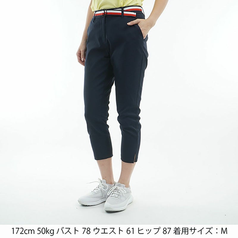 トミー ヒルフィガー ゴルフ Tommy Hilfiger Golf レディース レディース ベルテッドツイル 3/4パンツ THLA505 詳細20