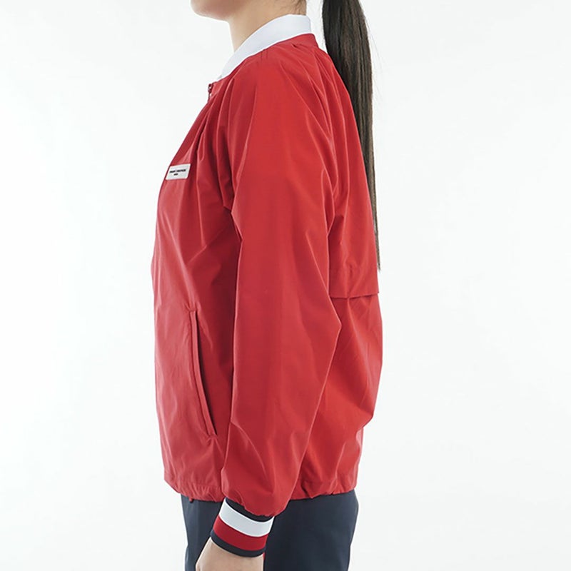 トミー ヒルフィガー ゴルフ Tommy Hilfiger Golf レディース レディース クラシック ノーカラーブルゾン THLA508 詳細5