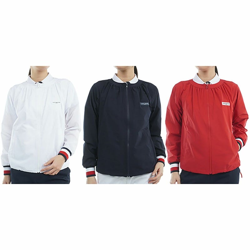トミー ヒルフィガー ゴルフ Tommy Hilfiger Golf レディース レディース クラシック ノーカラーブルゾン THLA508 詳細13
