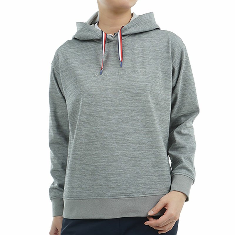 トミー ヒルフィガー ゴルフ Tommy Hilfiger Golf レディース レディース フロントロゴ フーディーパーカ THLA509 詳細1