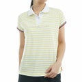 トミー ヒルフィガー ゴルフ Tommy Hilfiger Golf レディース レディース フロントロゴ フレンチスリーブポロシャツ THLA511 詳細6
