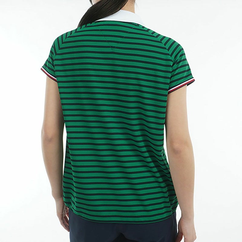 トミー ヒルフィガー ゴルフ Tommy Hilfiger Golf レディース レディース フロントロゴ フレンチスリーブポロシャツ THLA511 詳細23