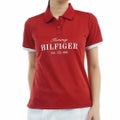 トミー ヒルフィガー ゴルフ Tommy Hilfiger Golf レディース レディース クラシックロゴ 半袖ポロシャツ THLA516 詳細1