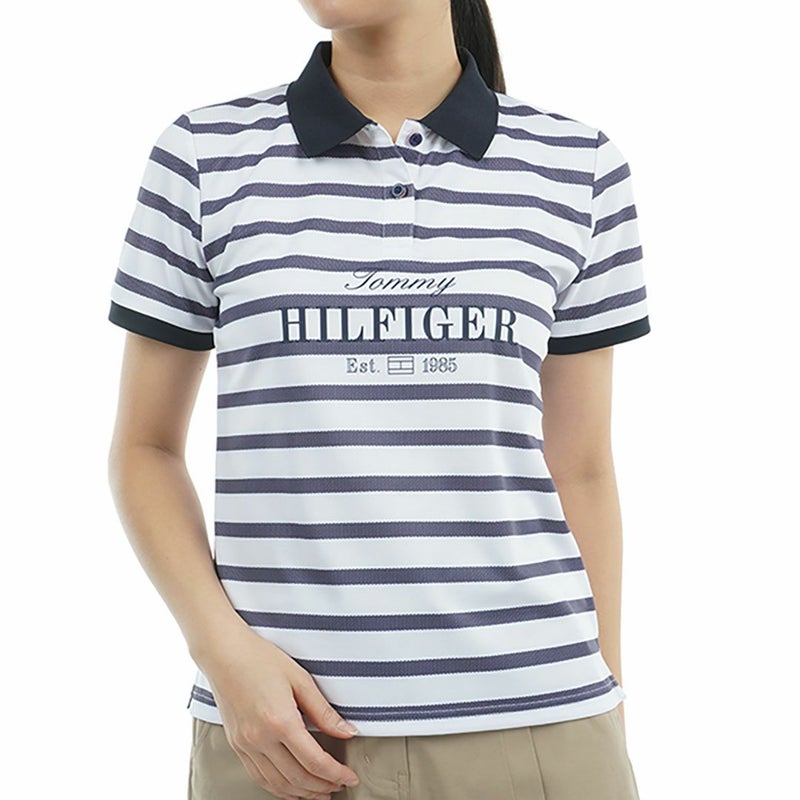 トミー ヒルフィガー ゴルフ Tommy Hilfiger Golf レディース レディース クラシックロゴ 半袖ポロシャツ THLA516 詳細4