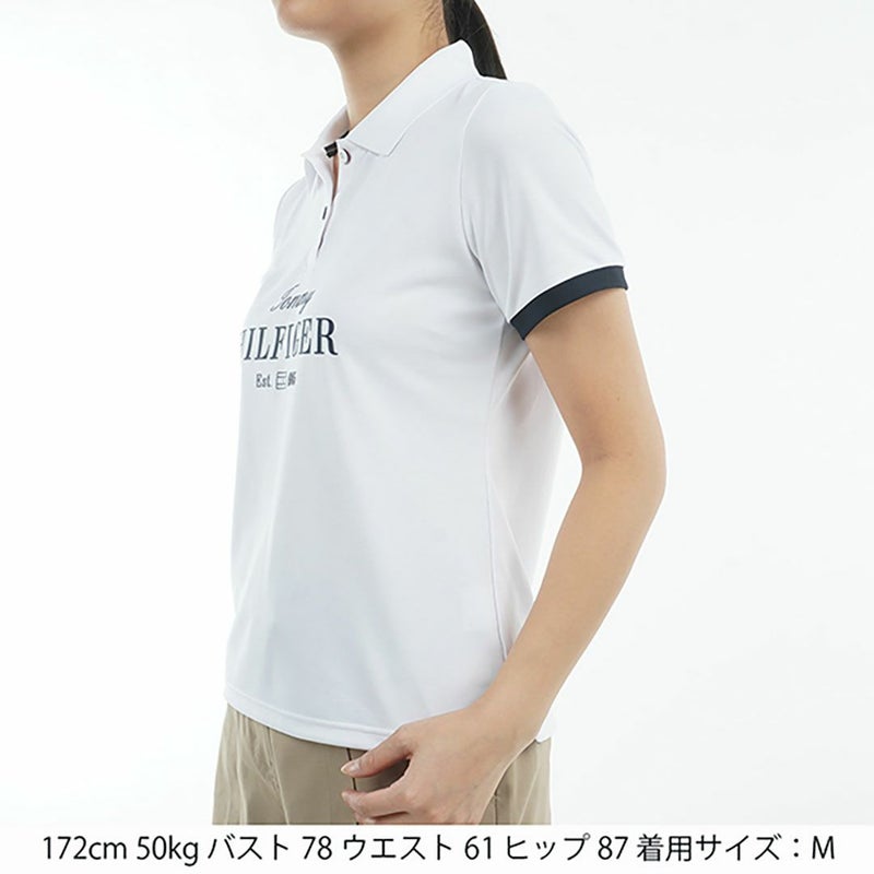 トミー ヒルフィガー ゴルフ Tommy Hilfiger Golf レディース レディース クラシックロゴ 半袖ポロシャツ THLA516 詳細13
