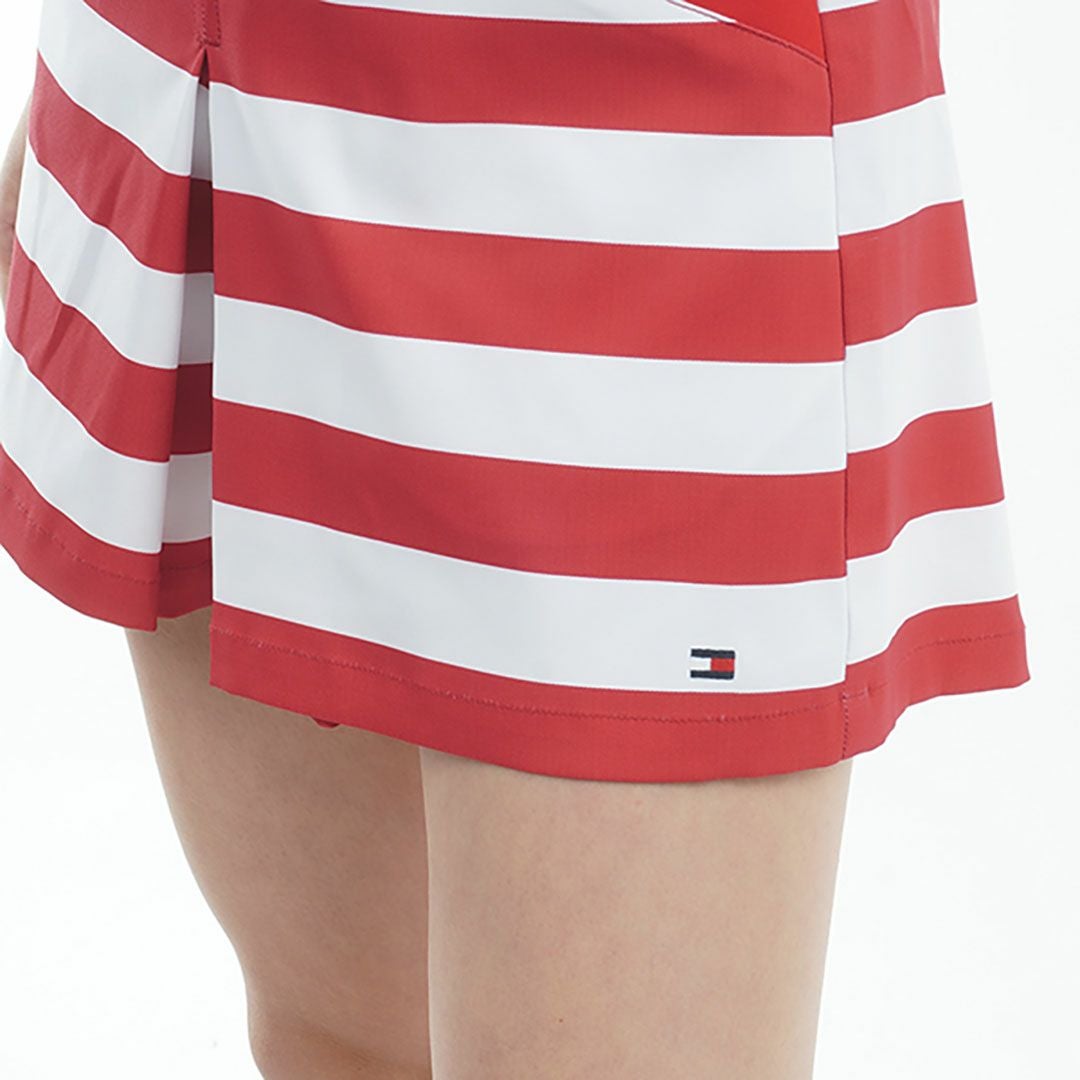 トミー ヒルフィガー ゴルフ Tommy Hilfiger Golf レディース レディース ボックスプリーツ マリンキュロット THLA518 詳細12