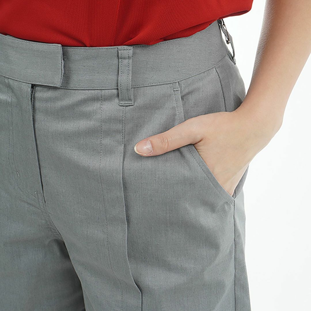 トミー ヒルフィガー ゴルフ Tommy Hilfiger Golf レディース レディース フロントタックツイル ショートパンツ THLA519 詳細11