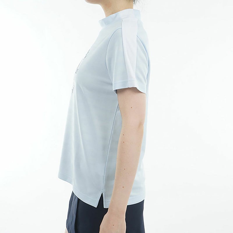 トミー ヒルフィガー ゴルフ Tommy Hilfiger Golf レディース レディース サークルロゴ 半袖モックネックシャツ THLA522 詳細6