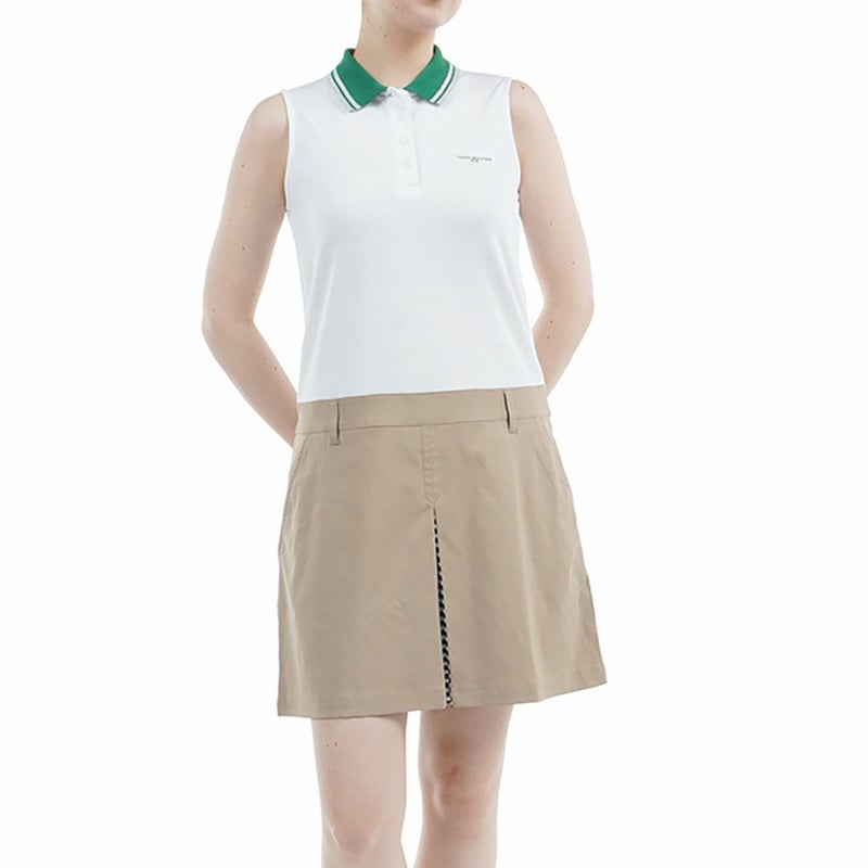 トミー ヒルフィガー ゴルフ Tommy Hilfiger Golf レディース レディース ノースリーブ コンビシャツワンピース THLA526 詳細2