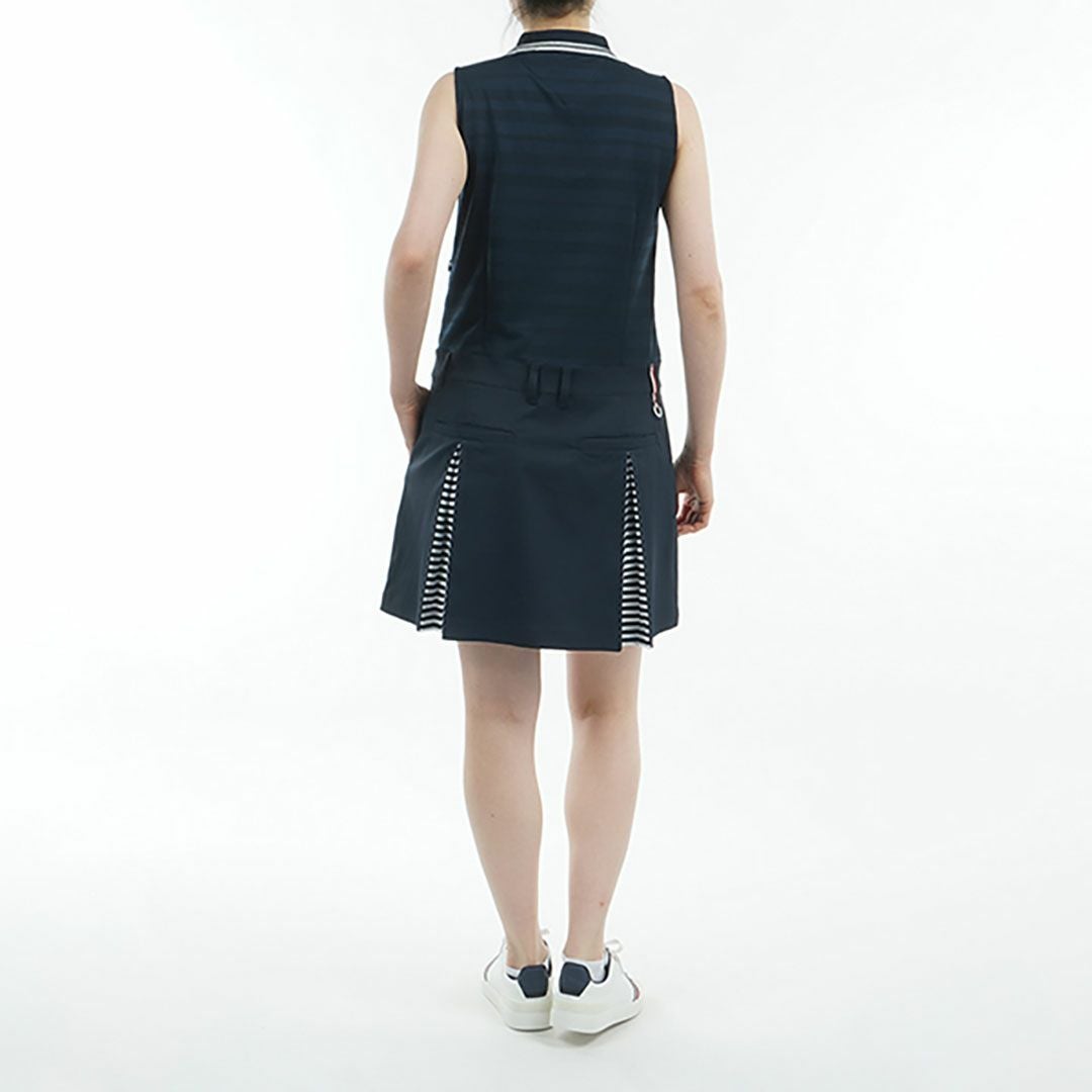 【S】 トミーヒルフィガー ゴルフ ノースリーブ コンビシャツワンピース 30％OFF】[トミー ヒルフィガー ゴルフ]レディース ノースリーブ
