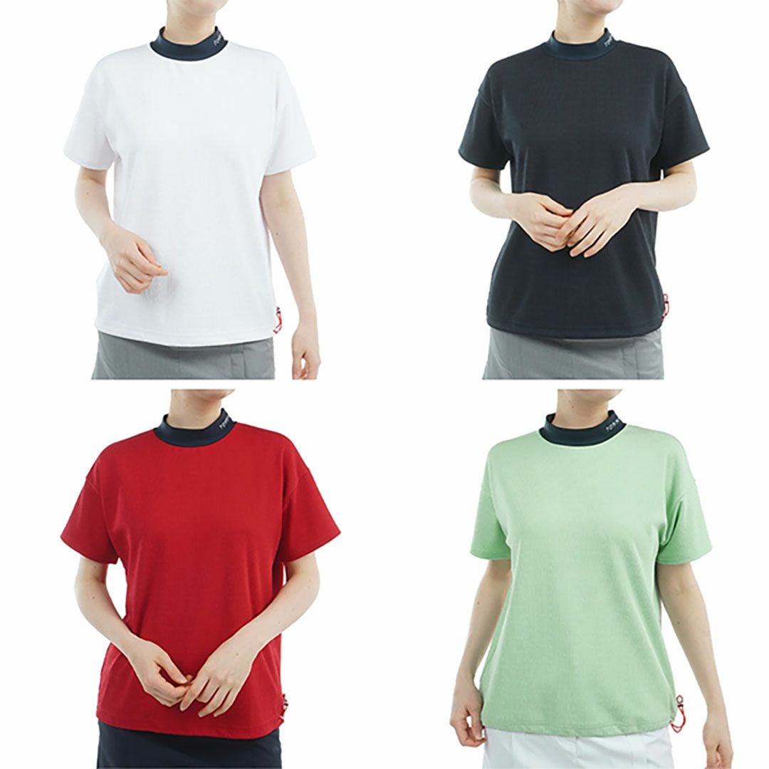 miura ミウラ　モックネック半袖　XL 40％OFF】【吉田優利プロ着用】[トミー ヒルフィガー ゴルフ