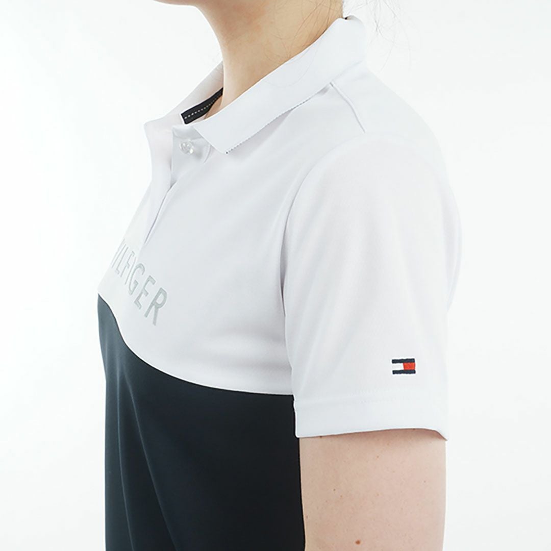 トミー ヒルフィガー ゴルフ Tommy Hilfiger Golf レディース レディース コントラストカラー 半袖ロゴポロシャツ THLA530 詳細11