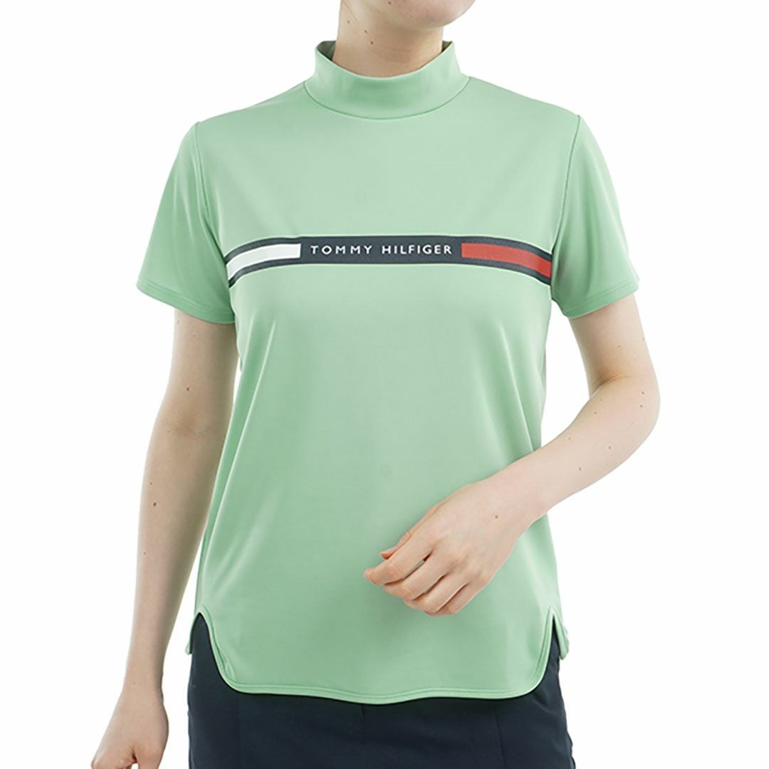 30％OFF】[トミー ヒルフィガー ゴルフ]レディース ラインロゴ 半袖