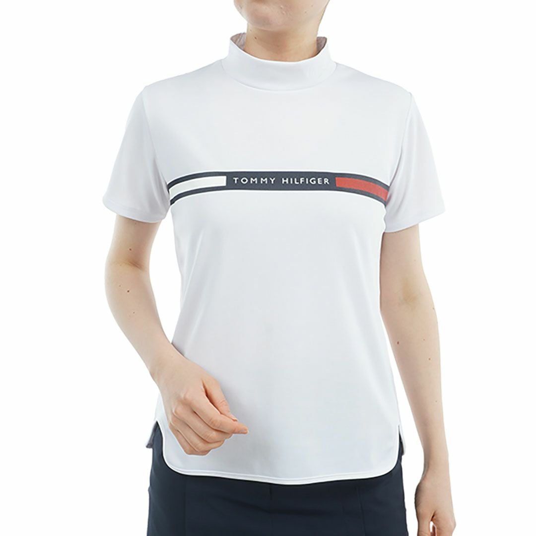 30％OFF】[トミー ヒルフィガー ゴルフ]レディース ラインロゴ 半袖