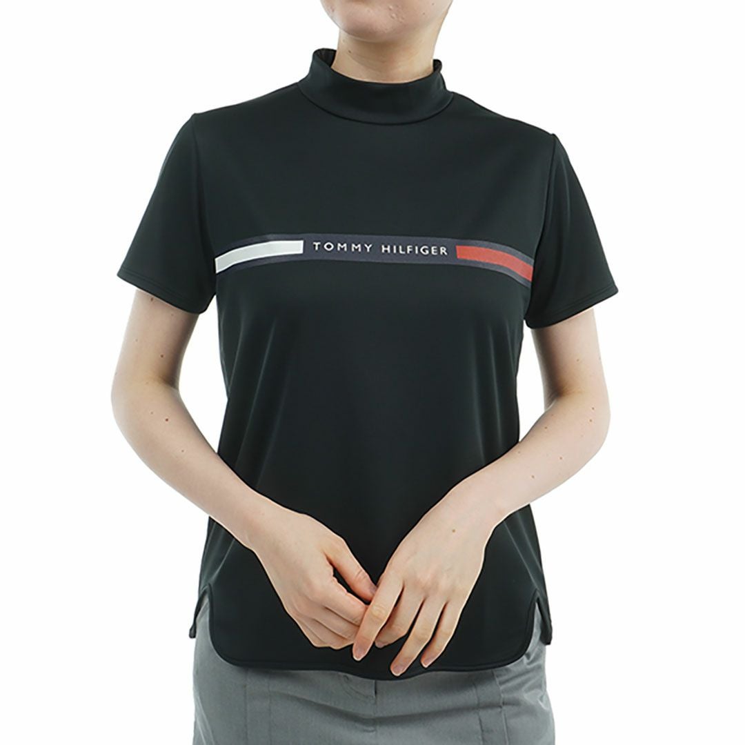 30％OFF】[トミー ヒルフィガー ゴルフ]レディース ラインロゴ 半袖