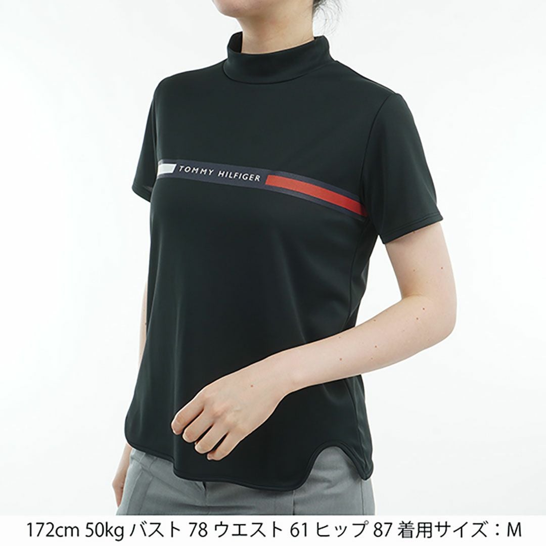 30％OFF】[トミー ヒルフィガー ゴルフ]レディース ラインロゴ 半袖