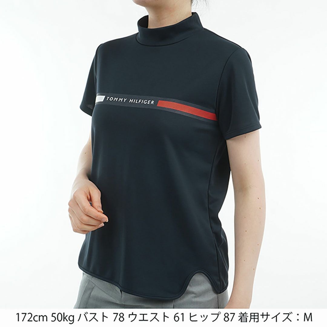 30％OFF】[トミー ヒルフィガー ゴルフ]レディース ラインロゴ 半袖