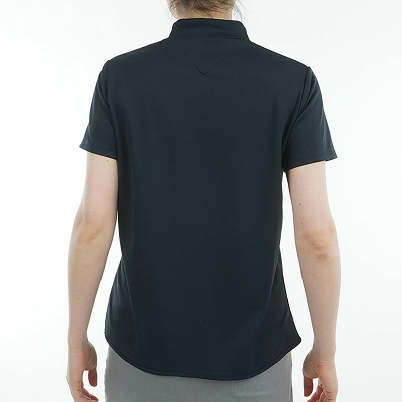 トミー ヒルフィガー ゴルフ Tommy Hilfiger Golf レディース レディース ラインロゴ 半袖モックネックシャツ THLA532 詳細18