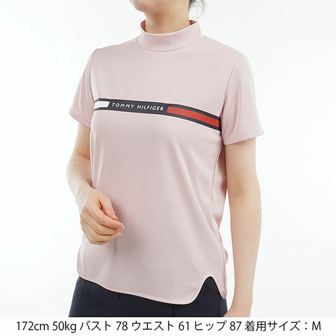 30％OFF】[トミー ヒルフィガー ゴルフ]レディース ラインロゴ 半袖