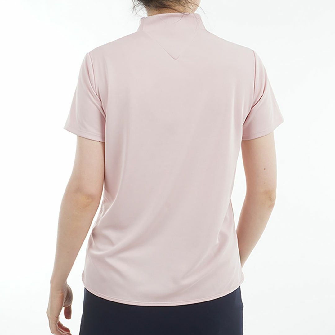 トミー ヒルフィガー ゴルフ Tommy Hilfiger Golf レディース レディース ラインロゴ 半袖モックネックシャツ THLA532 詳細20