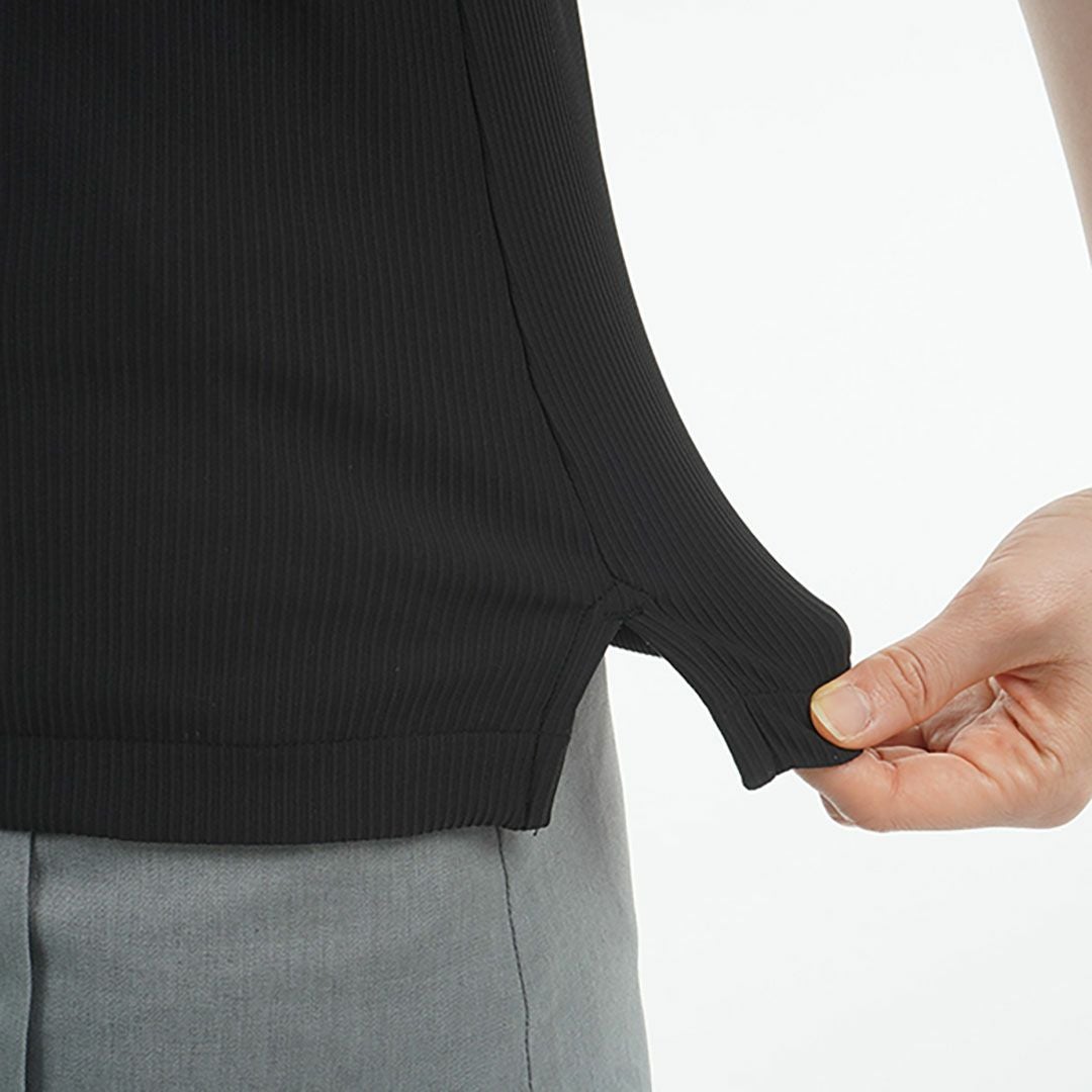 トミー ヒルフィガー ゴルフ Tommy Hilfiger Golf レディース レディース ハイテンション バタフライスリーブシャツ THLA533 詳細9