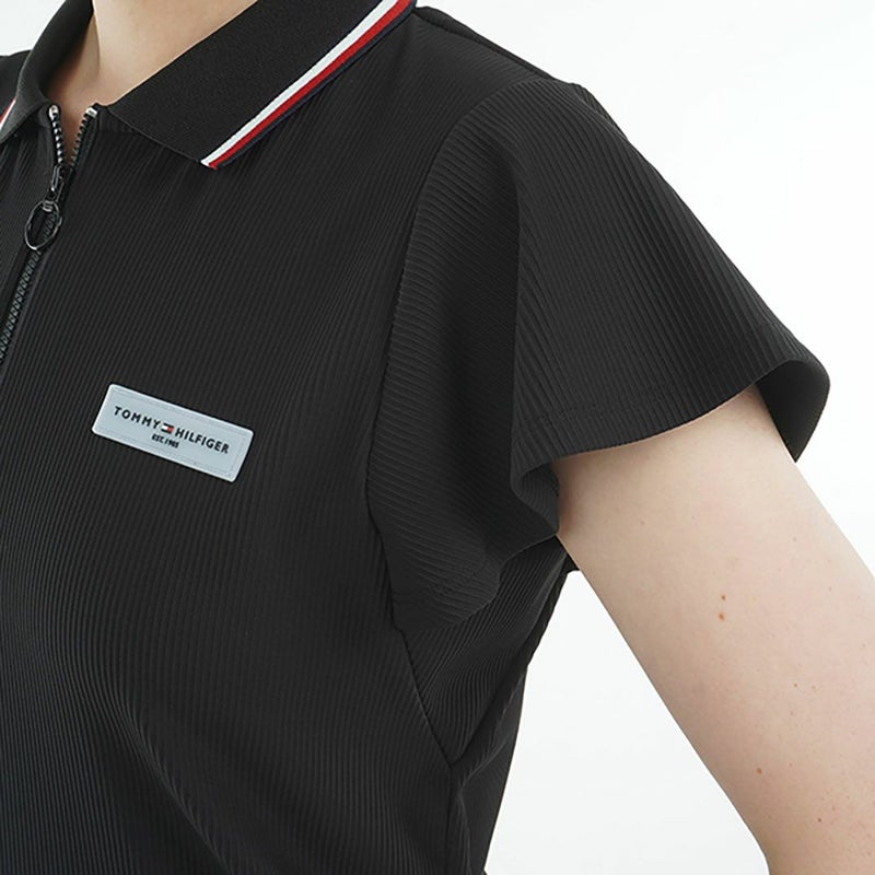 トミー ヒルフィガー ゴルフ Tommy Hilfiger Golf レディース レディース ハイテンション バタフライスリーブシャツ THLA533 詳細10