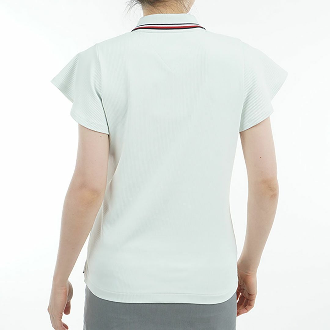 トミー ヒルフィガー ゴルフ Tommy Hilfiger Golf レディース レディース ハイテンション バタフライスリーブシャツ THLA533 詳細14