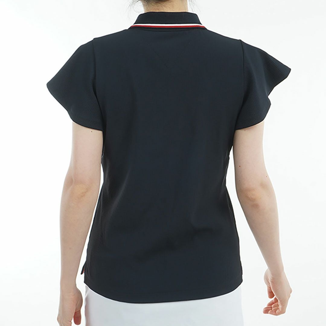 トミー ヒルフィガー ゴルフ Tommy Hilfiger Golf レディース レディース ハイテンション バタフライスリーブシャツ THLA533 詳細16