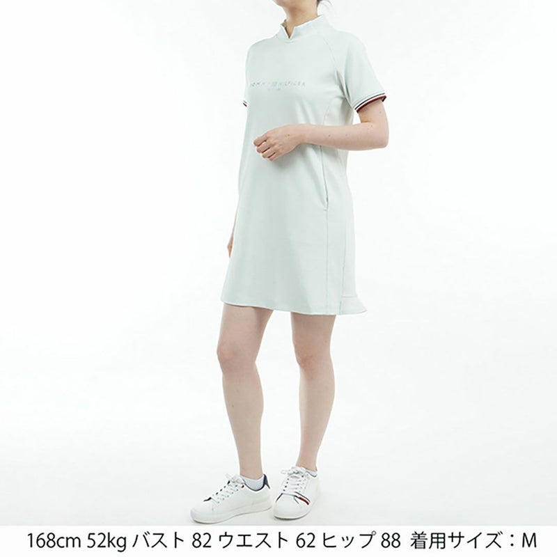 トミー ヒルフィガー ゴルフ Tommy Hilfiger Golf レディース レディース ハイテンションモックネック Aラインワンピース THLA534 詳細16