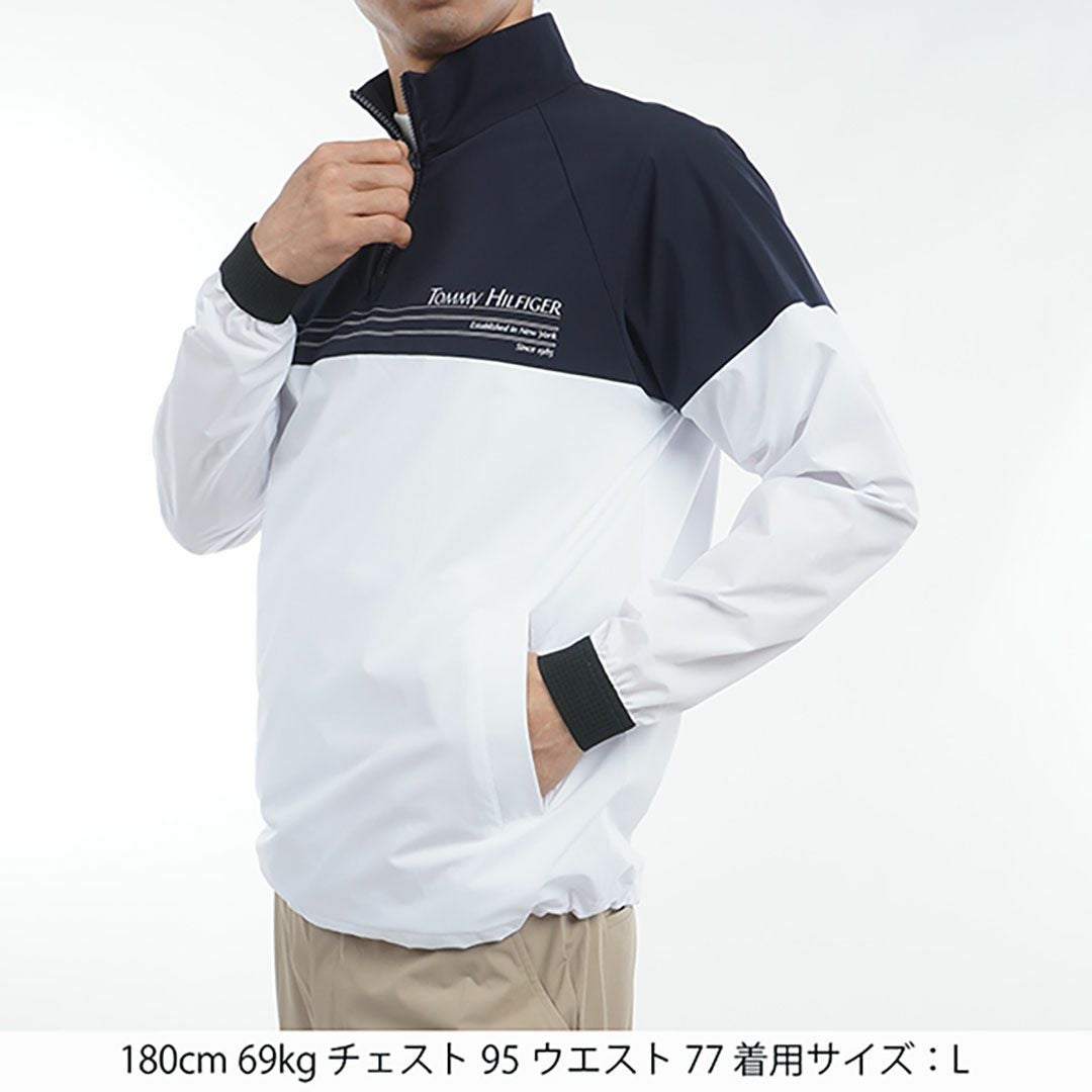 40％OFF】[トミー ヒルフィガー ゴルフ]メンズ ハーフジップ ブルゾン