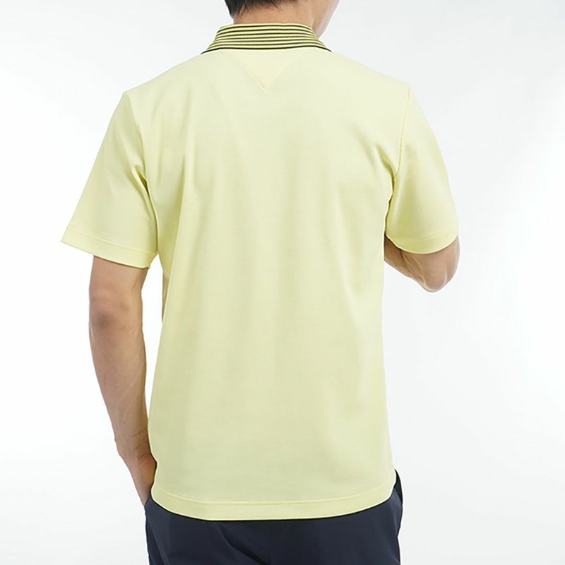 トミー ヒルフィガー ゴルフ Tommy Hilfiger Golf メンズ メンズ ビッグ鹿の子 スキッパーポロシャツ THMA502 詳細8