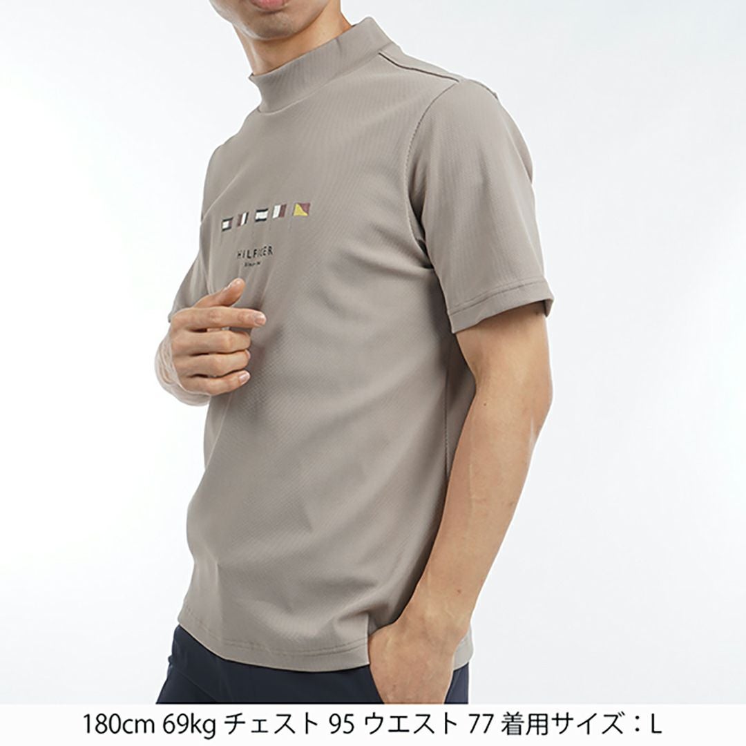 30％OFF】[トミー ヒルフィガー ゴルフ]メンズ マルチフラッグ 半袖