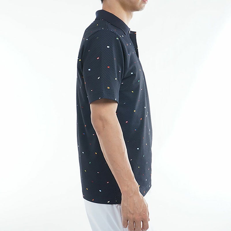 トミー ヒルフィガー ゴルフ Tommy Hilfiger Golf メンズ メンズ マルチフラッグモノグラム 半袖ポロシャツ THMA504 詳細7