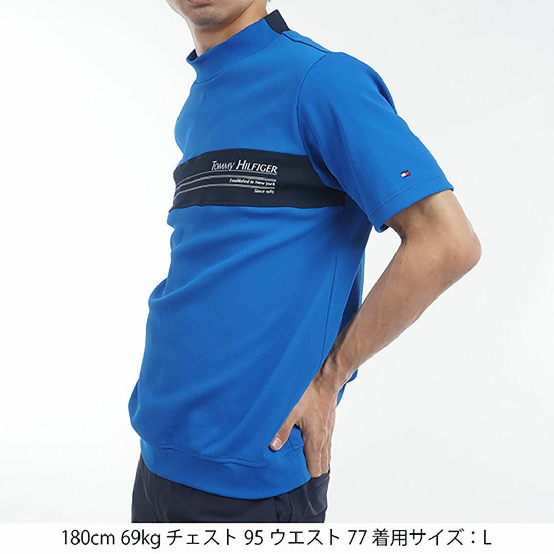 30％OFF】[トミー ヒルフィガー ゴルフ]メンズ カラーブロック 半袖