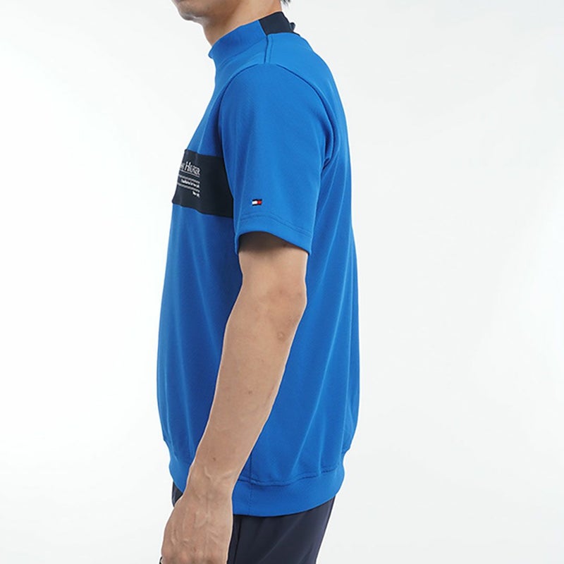 トミー ヒルフィガー ゴルフ Tommy Hilfiger Golf メンズ メンズ カラーブロック 半袖モックネックシャツ THMA505 詳細6